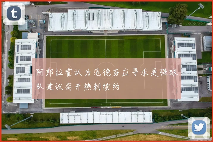 阿邦拉霍认为范德芬应寻求更强球队建议离开热刺续约